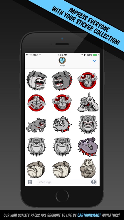 Bulldog Stickers