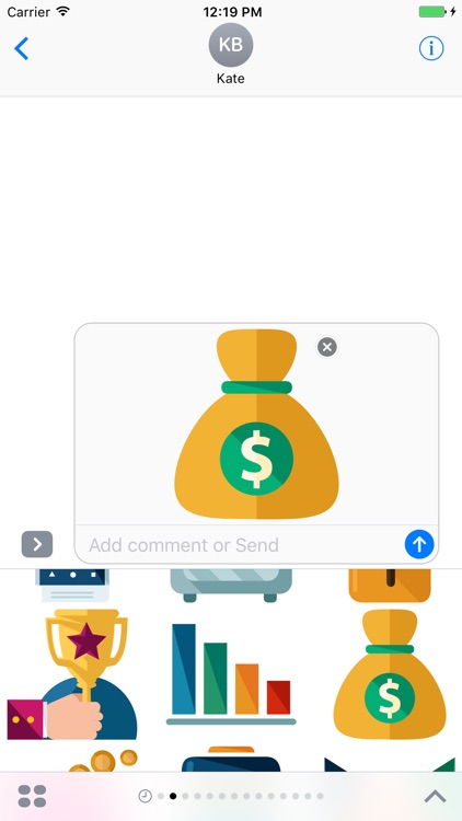 Business Stickers and Emojis for iMessage