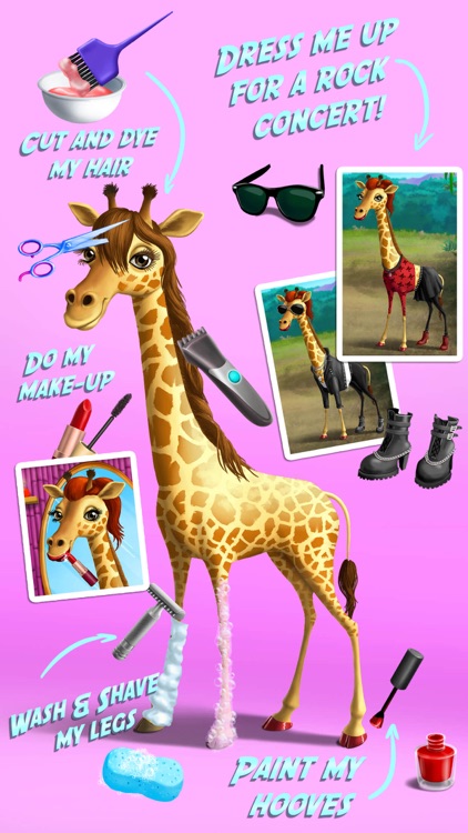 Baby Jungle Animal Hair Salon screenshot-4