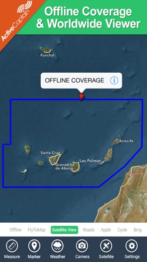 Marine : Islas Canarias - GPS Map Navigator(圖5)-速報App