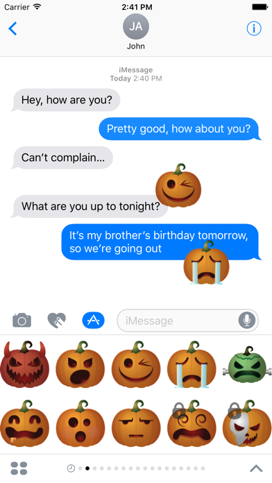 Halloween Emoticons By Goatella Ios Japan Searchman App Data Information