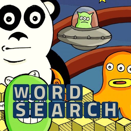 Wordsearch Revealer Cartoons iOS App