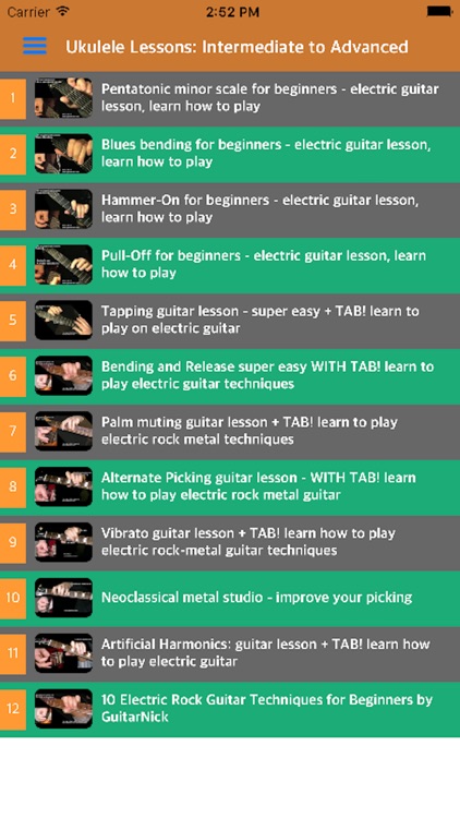 Ukelele Learning - Learn Play Ukelele With Videos screenshot-3
