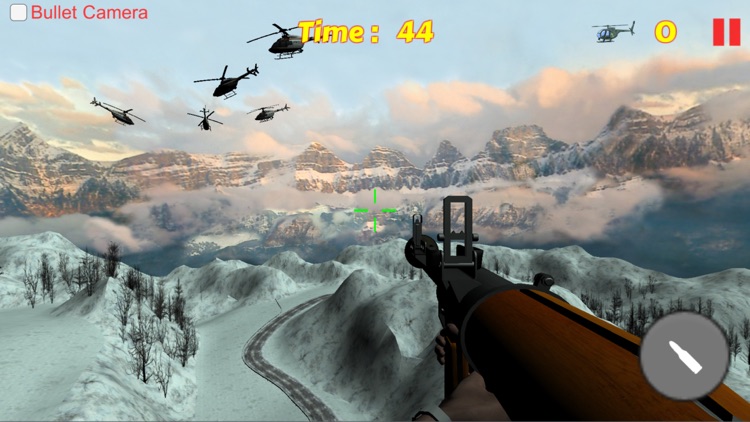 Bazooka Helicopter Shooting Sniper Game screenshot-3