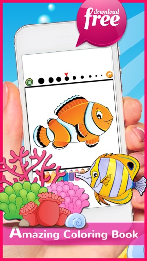 Marine Animals Coloring Book For Kids And Toddlers(圖3)-速報App