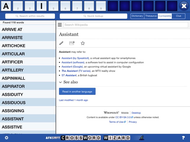 Crossword Wizard Free(圖5)-速報App