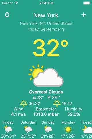 Plain Weather App screenshot 3