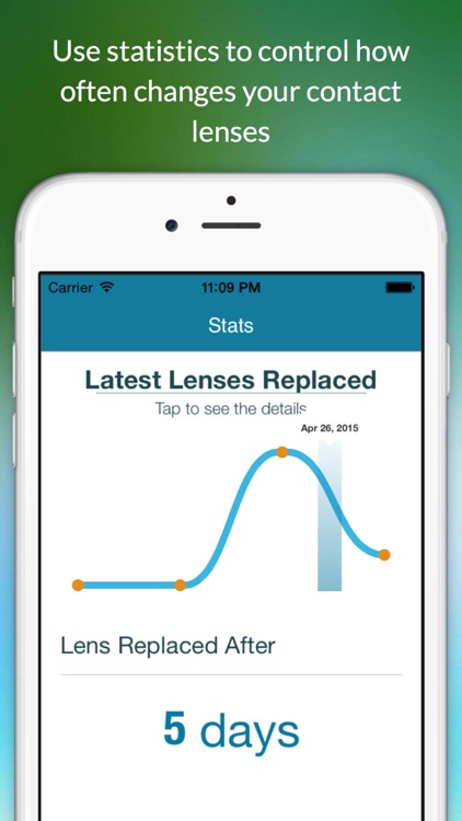 EasyLens - Contact Lenses Tracker & Reminder screenshot-3