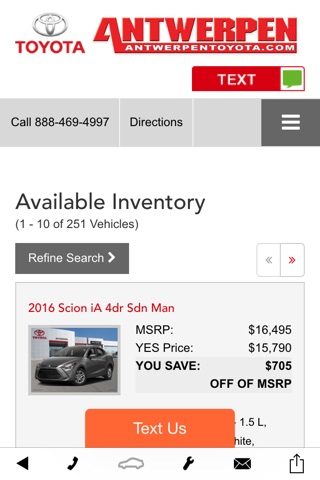 Antwerpen Toyota Dealer App screenshot 3