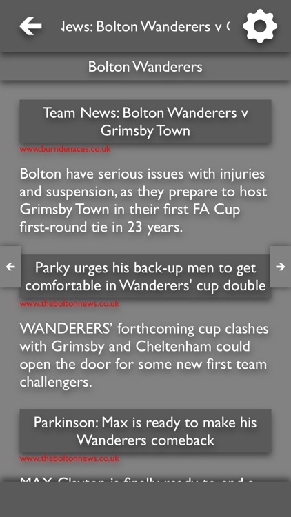 All The News - Bolton Wanderers Edition