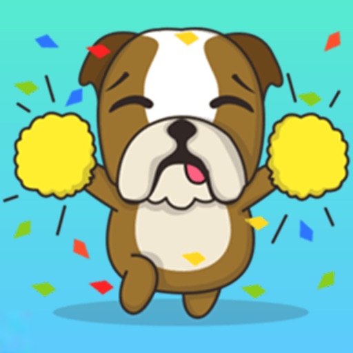 Sticker Bulldog Smile icon