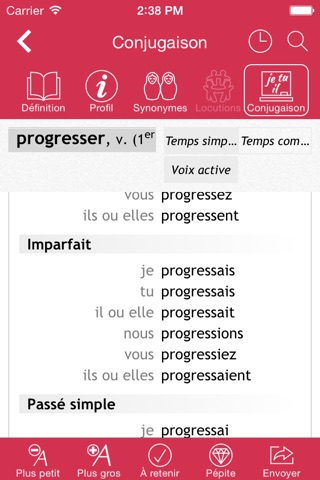 Dictionnaire Le Robert Mobile screenshot 3