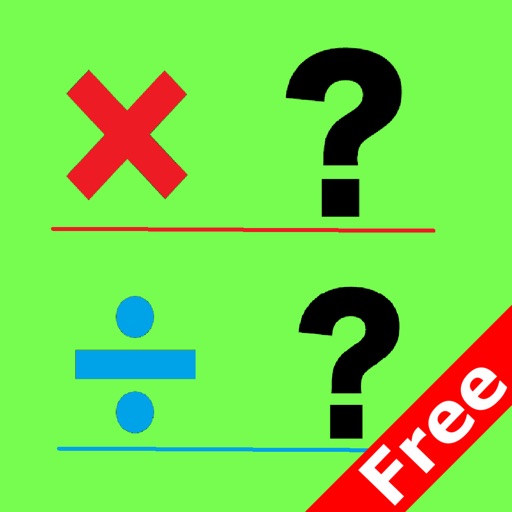 Multiplication・Division Free Icon