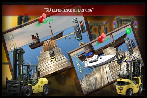 Forklift Cargo Parking Driver: Shipping warehouse Cargo Parking 3D screenshot 2