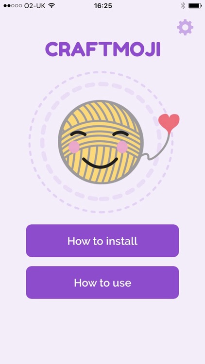 Craftmoji - the cute craft sticker App