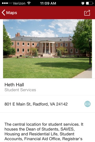 Radford University screenshot 3