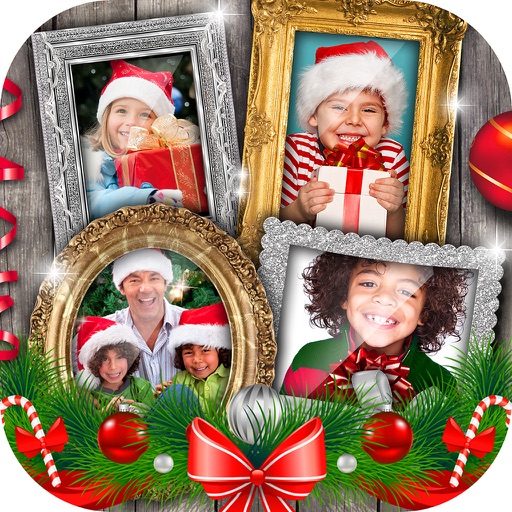 Christmas Photo Collage – Best Xmas Picture Frames Icon