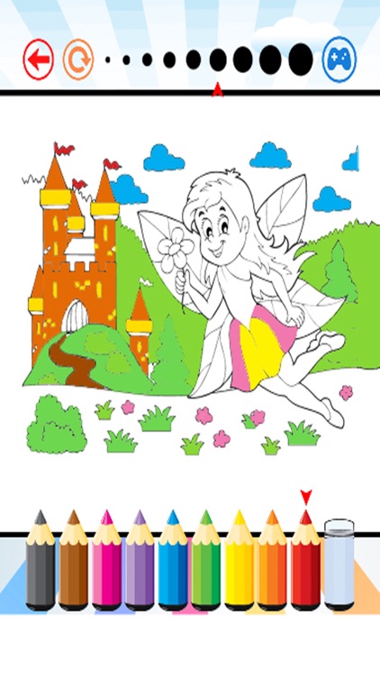 Princess Art Coloring Book - for Kids screenshot-3