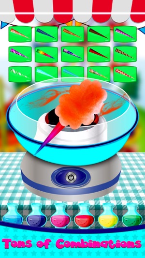 Rainbow Cotton Candy Maker 2 Pro - Clashy Colors(圖1)-速報App