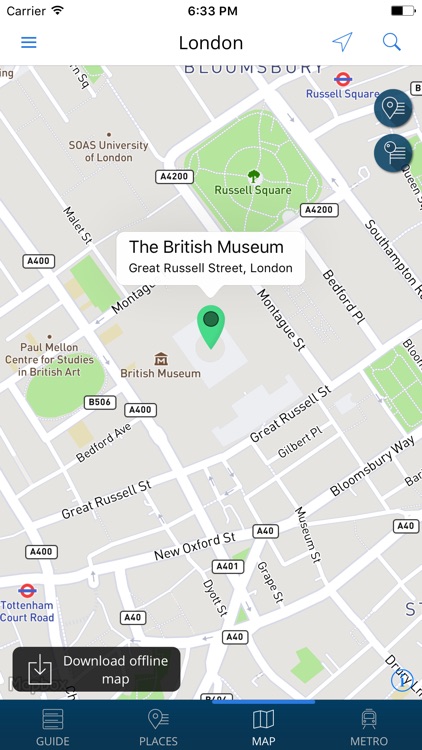 London Travel Guide with Offline Street Map screenshot-3