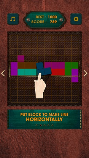 Vintage Block Puzzle Game(圖3)-速報App