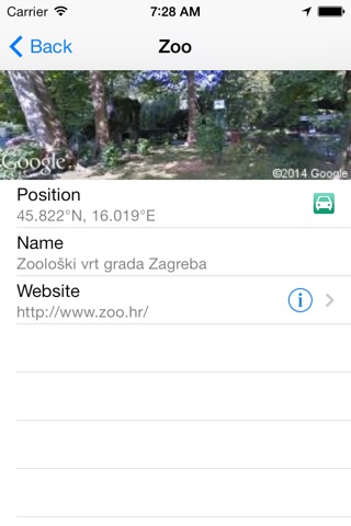 Leisuremap Croatia, Camping, Golf, Swimming, Car parks, and more screenshot 3