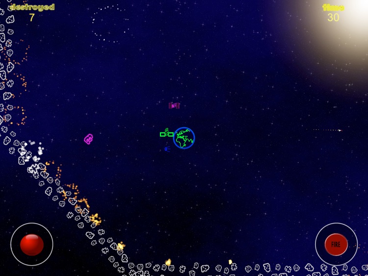 Asteroid Attack HD screenshot-4