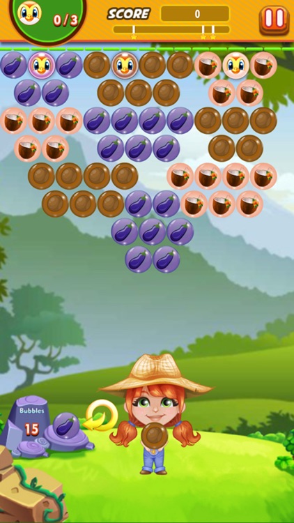 Bubble Shooter Farmer : Free Arcade Bubble shooter by Kamran Ali