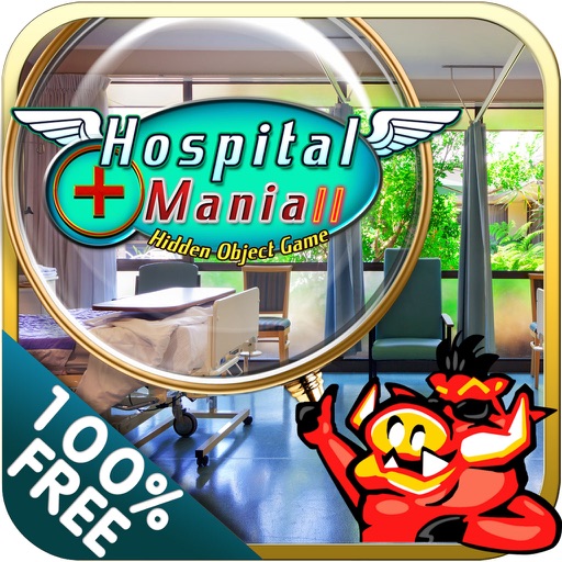 Hospital Mania II - Hidden Object Secret Mystery Icon