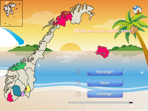 Norway Puzzle Map screenshot 4