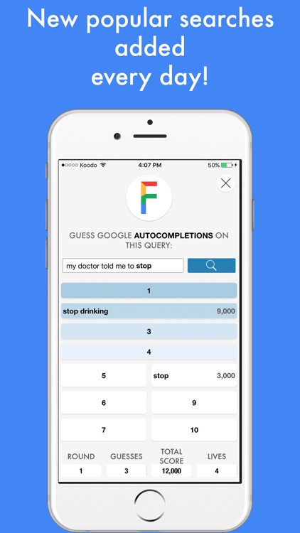 Feud Game for Google