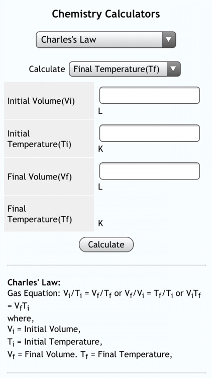 Chemistry Calcs screenshot-3