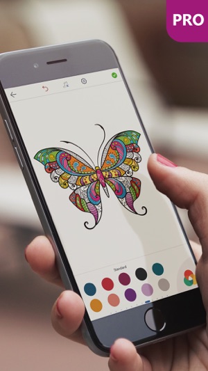蝴蝶着色 - 填色畫冊 PRO(圖1)-速報App