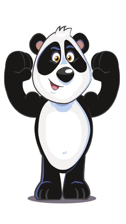 Panda Power Stickers Pack