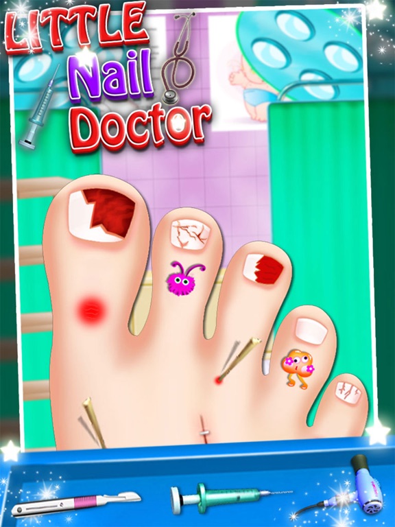 Toe Nail Doctor - Little Nail Surgery kids gamesのおすすめ画像3