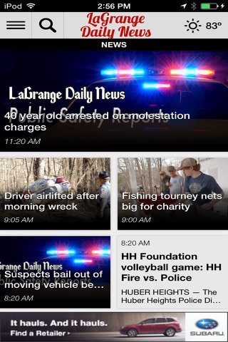 The Lagrange Daily News screenshot 2