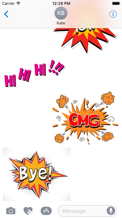 Comic Book Pow Stickers screenshot-3