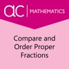 Compare and Order Proper Fractions