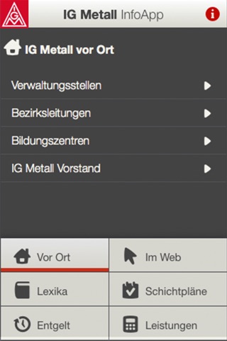 IG Metall InfoApp screenshot 2