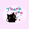 Animated Cat Stickers - Cute Kitty Love & Birthday