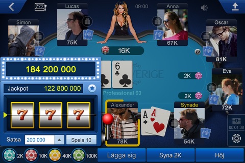 Poker Sverige screenshot 3