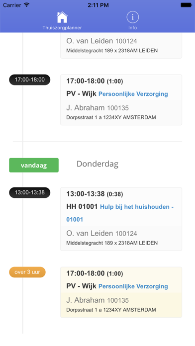 Screenshot #3 pour Thuiszorgplanner