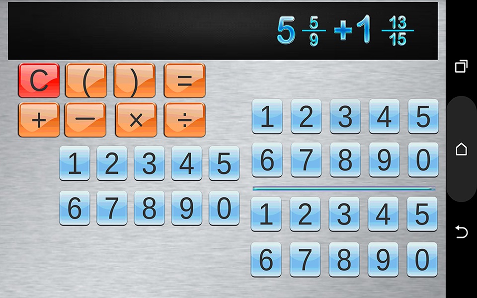 Fraction Calculator & progress screenshot 3