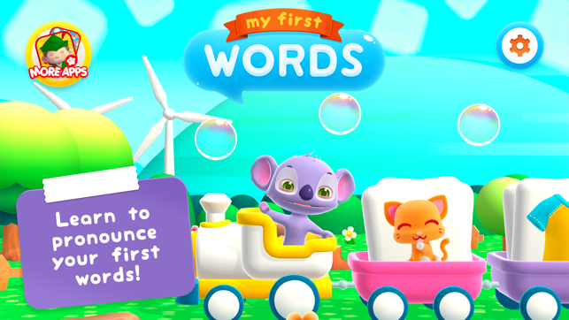 My First Words - Early english spelling and puzzle game with(圖1)-速報App