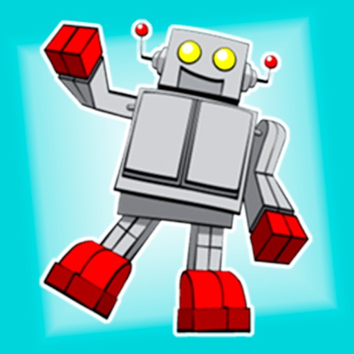 Brutal Red Robot - Stickers & Emojis