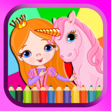 Activities of Pony And Princess Coloring Book Paint & Draw Games