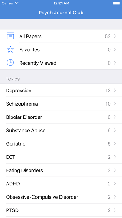 How to cancel & delete Psych Journal Club from iphone & ipad 1