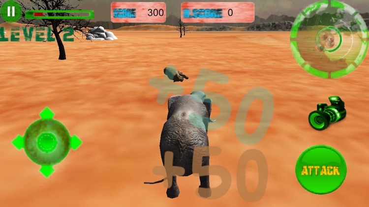 Wild Elephant Jungle Attack Simulator 3D screenshot-4