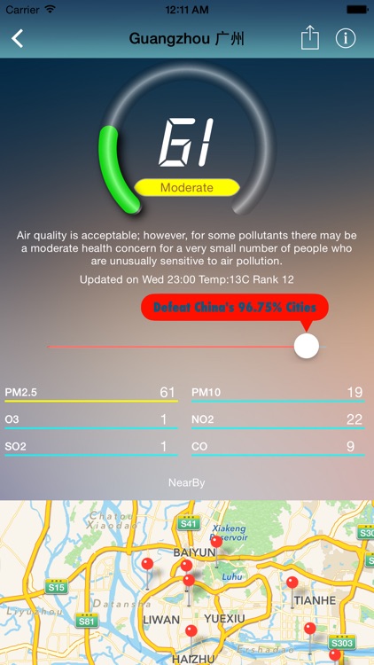 iAirQuality --Global Air Quality Index Pm2.5,pm10