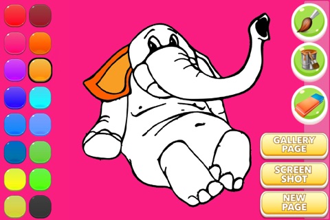 Elephant Coloring Book screenshot 2